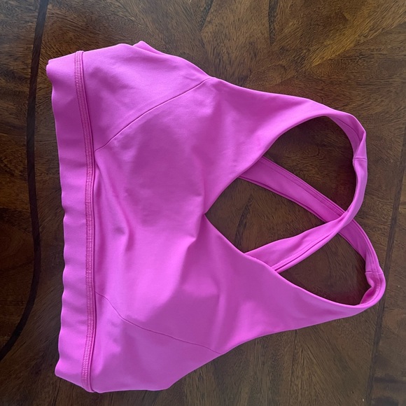 Lululemon envital sports bra Sonic pink sz 8, D cup medium support - Picture 6 of 8